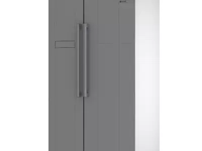 Bosch Refrigerator Low-poly 3D model