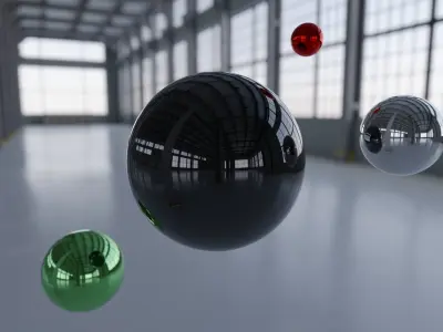 HDRI - Factory Warehouse 1b Texture