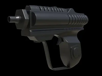 Star Wars multipe blasters mandolorian  3D model