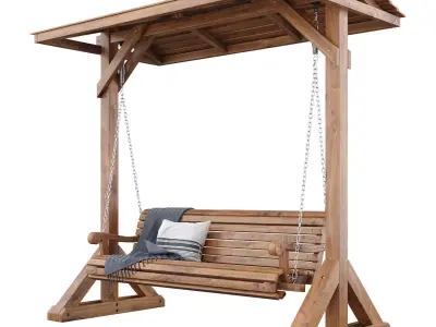 Swing bench 3D model