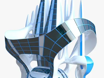 Future building II 3D model