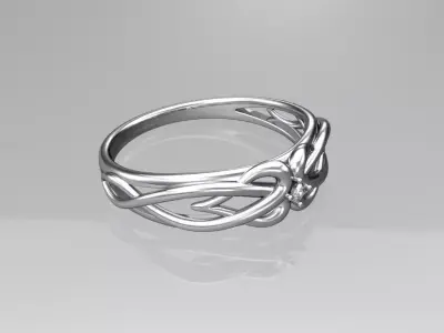 Hearts ring 3D print model purchase