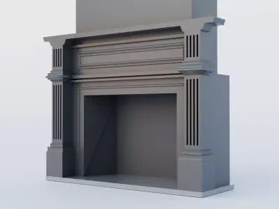 Chimney 3D model purchase