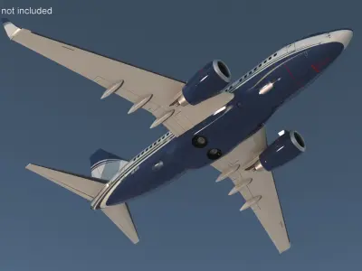  Boeing 737-600 with Interior Rigged 