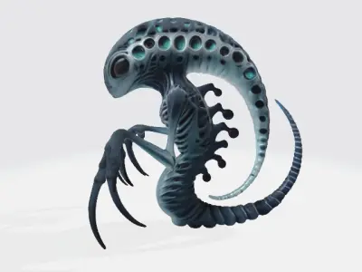 Alien 3D model