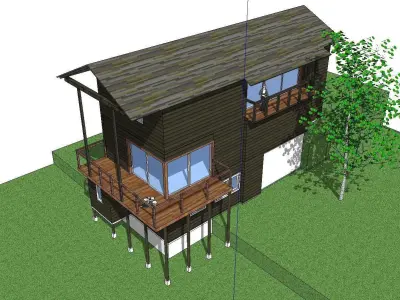 Creative Design-Holiday Cabin-076 3D model