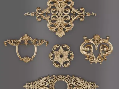 Trim Ornament 86  3D model