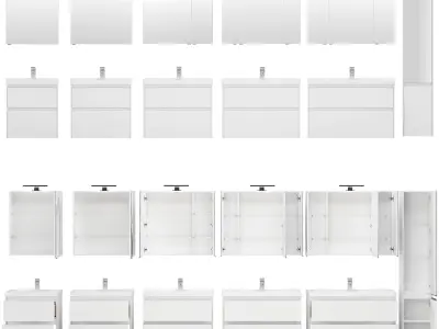 Glass 60-70-80-90-100 Pencil case and Bravat Phillis 3D model