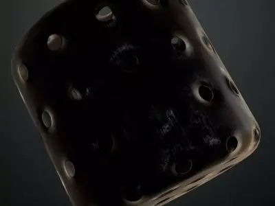 Dark Ornate Wrought Iron Grid PBR SEAMLESS Texture