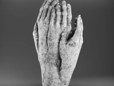 Hand Sculpture 3D model