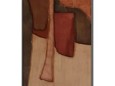 Abstract Painting Frame set 3D model 787