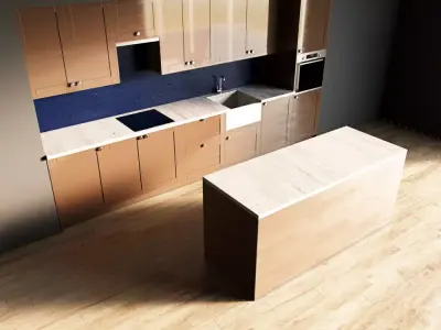 70-Kitchen10 glossy 6 3D model