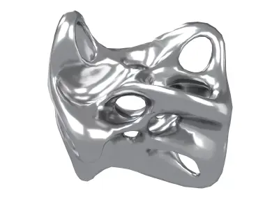 Abstract Shape v27 002 Low-poly 3D model