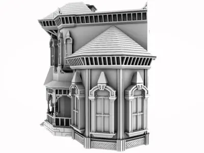Victorian House model - Susan 3D print model