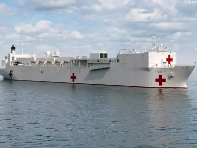  US Naval Hospital Vessel Mercy 