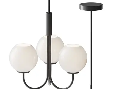 Ballon Chandelier 3D model