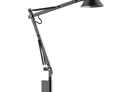 Dedicate Table Lamp S2 Wall by Muuto 3D model