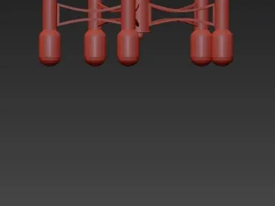 Loft Droplet Top 3D model