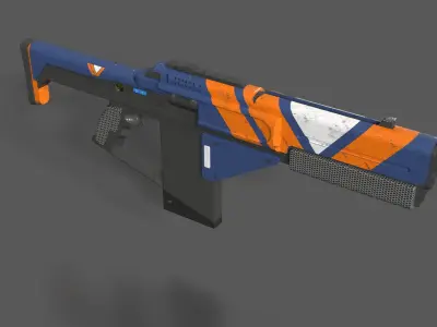 Destiny 2 Main Ingredient Fusion Rifle 3D print model