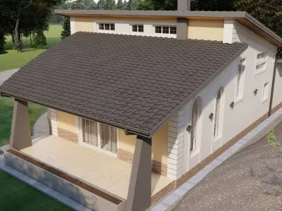 House 06 Exterior 3D model