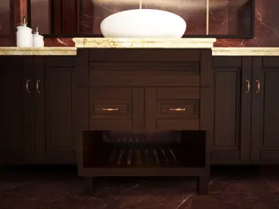 guest bathroom Free 3D model