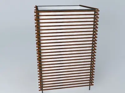 Bamboo Lamp Free 3D model