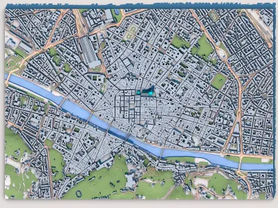 Florence Cathedral Italy 3D model