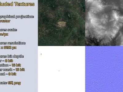 Tegucigalpa Honduras City Landscape 3D Model 3D model