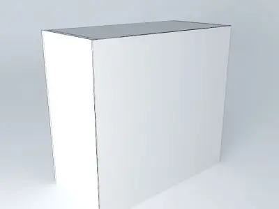 Cabinets cabinet with two doors Free 3D model