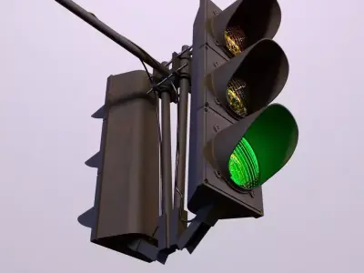 Traffic Light 3D model