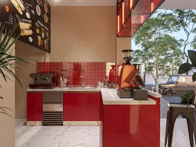 Take Away Coffee 3D model