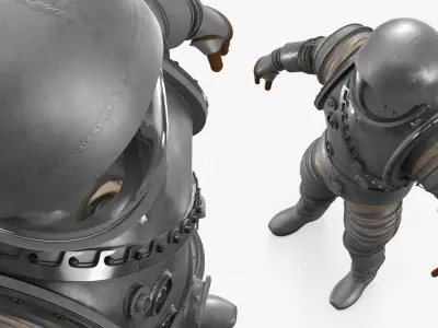  Retro RX-2 Extravehicular Activity Spacesuit 