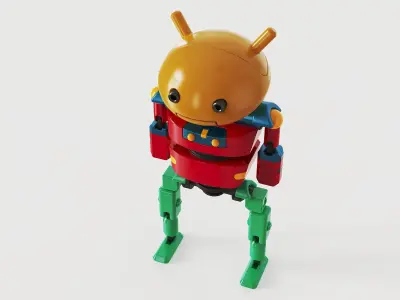 Robotic toys 3D model