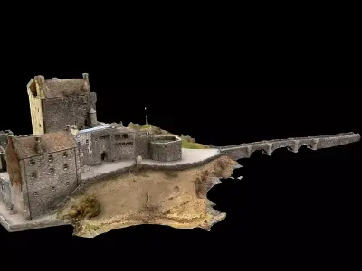 Eilean Donan Castle Free 3D model