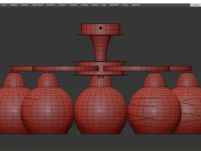 Arte Lamp GINEVRA Low-poly 3D model