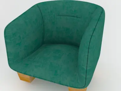 Barhad sofa 3D model