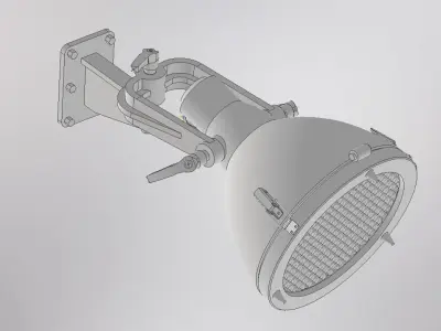 Object light for deck illumination 3D print model