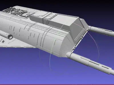 1k I7 Incom Imperial Howlrunner 3D print model