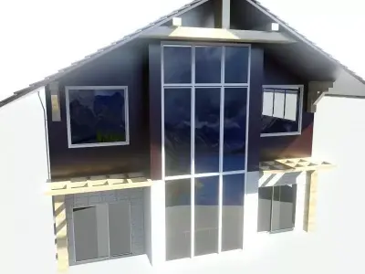 country house 3D model