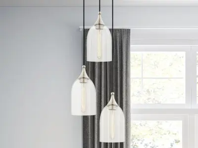 Coro Light Single Bell Pendant Free 3D model