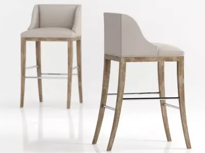 Metro Bar Stool 3D model