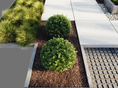 Entry group 3D model