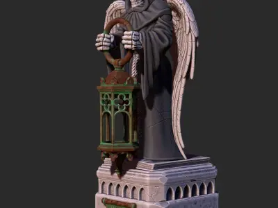 The Light Guardian - Scenary - Tabletop Games 3D print model