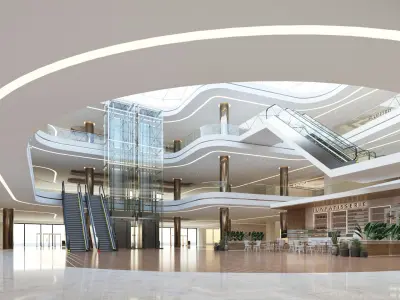  Modern Shopping Mall Interior 