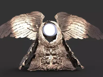 Pyramid of Knowledge 3D model