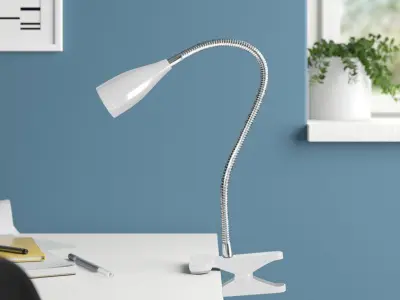 Bradwell Clip On Light Lamp 3D model