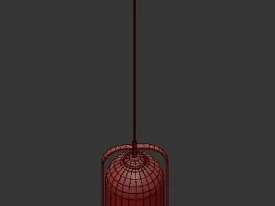 AGLET three glass pendant lights 3D model