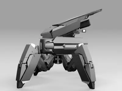Quadbot 202F 3D model