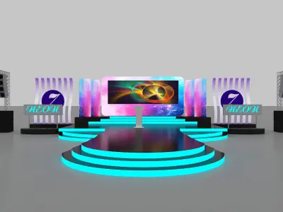 Event Stage Design 3D model