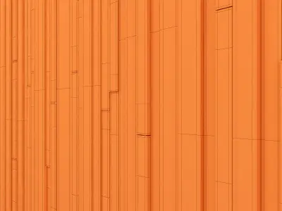 Wood panel light 3D model